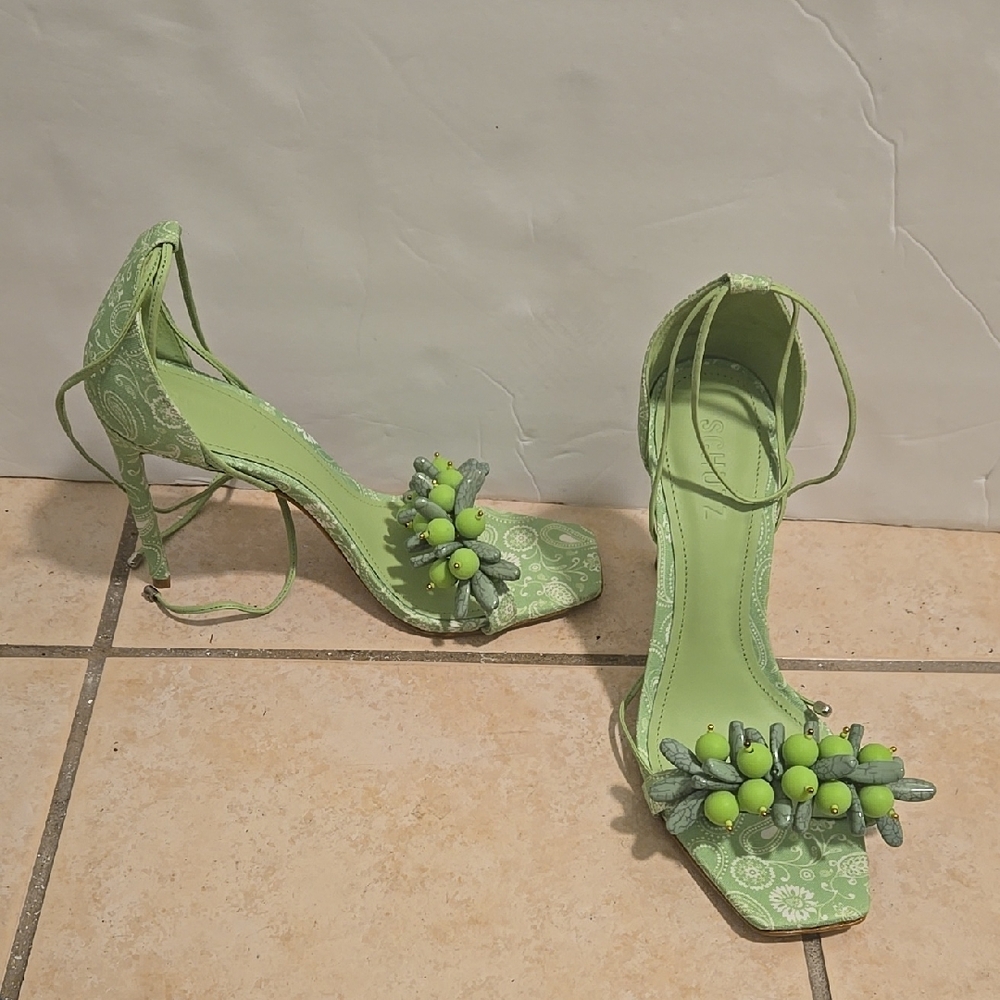 Elegant Green Women's Shoes